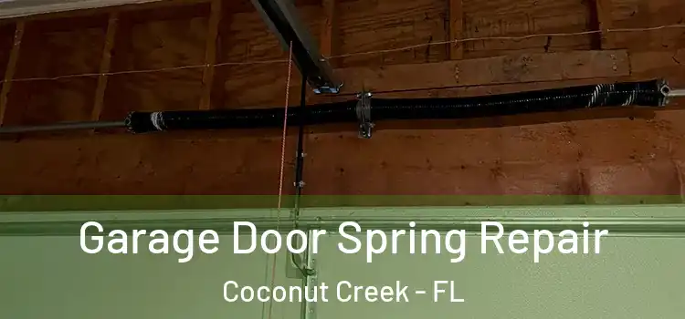 Garage Door Spring Repair Coconut Creek - FL